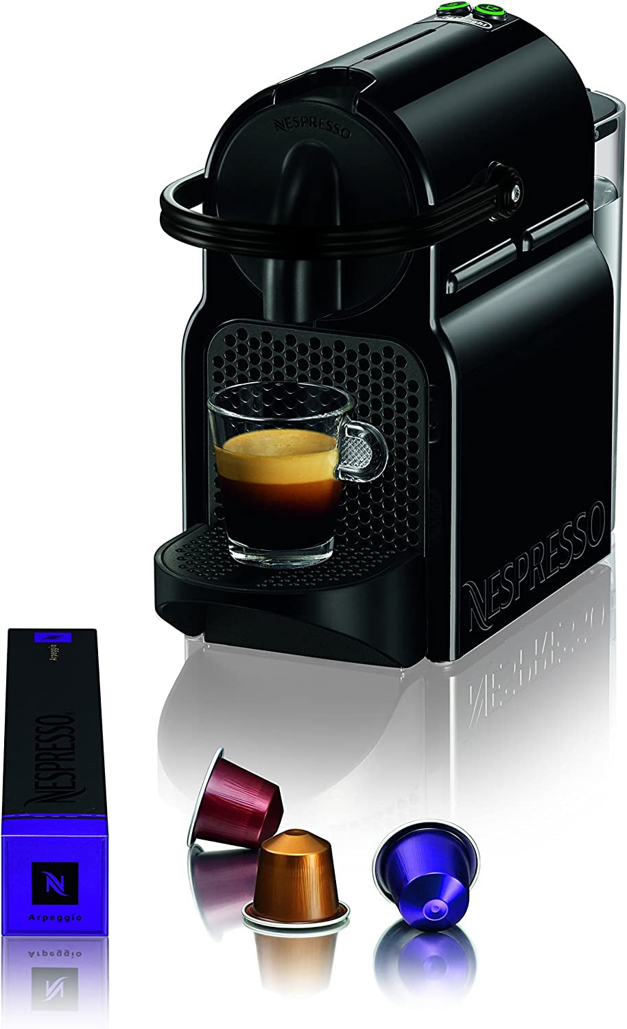 Inissia Espresso Machine by ,24 Oz, Black