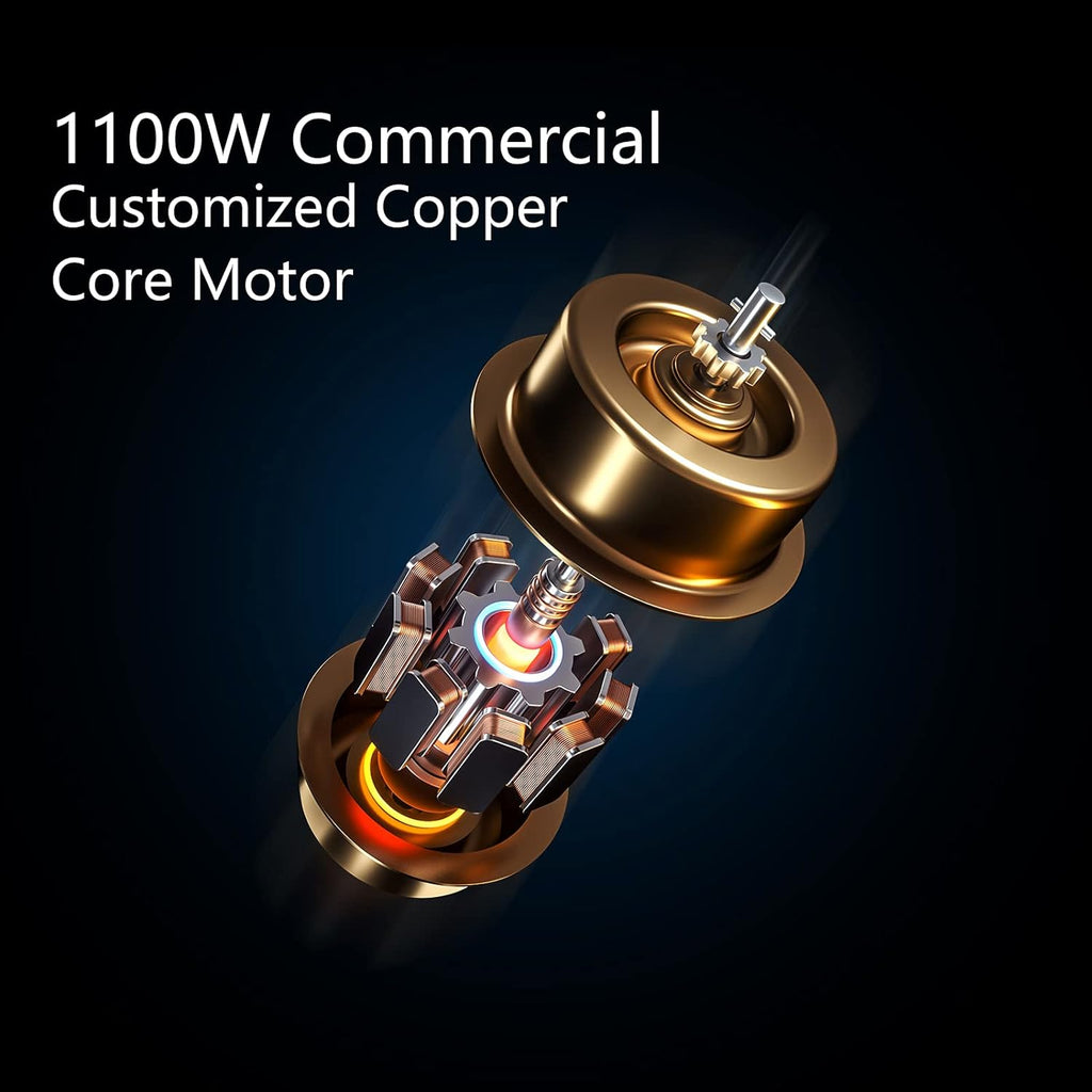 MPSMAG 3.5Mm Meat Slicer 1100W Meat Cutter Machine 330Lbs/Hr Electric Deli Food Slicer Meat Cutting Machine Meat Cutter Fresh Meat Shredded Fresh Meat Dicer Slicer Processing Machine